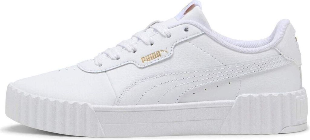 Puma Carina 3.0 White-Gold Größe EU 37,5 Produktbild 