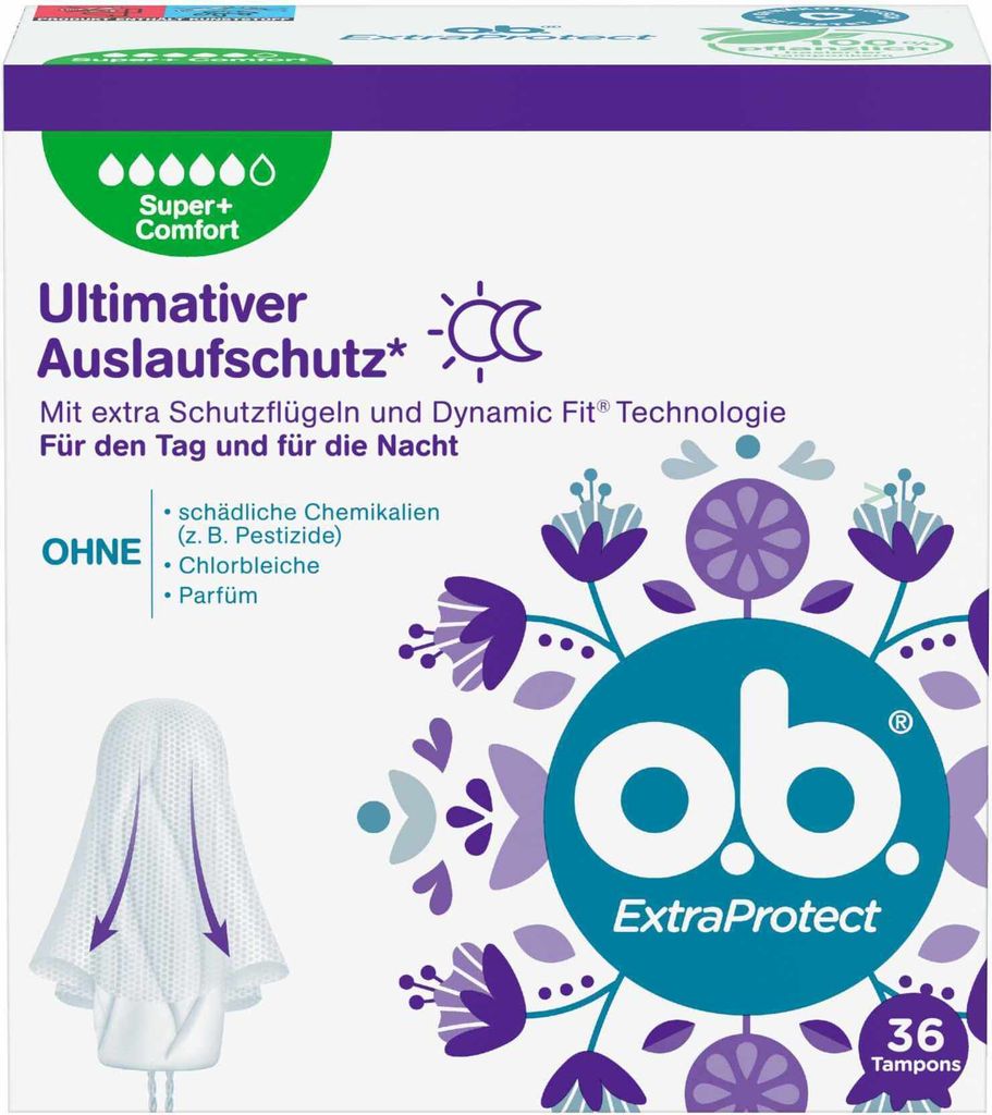 o.b. 4746749009 o.b. Tampons ExtraProtect Super+Comfort für Immagine del prodotto 