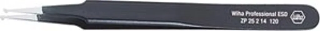 Pincette de Précision Antistatique ESD Wiha 120mm pour Électronique CMS