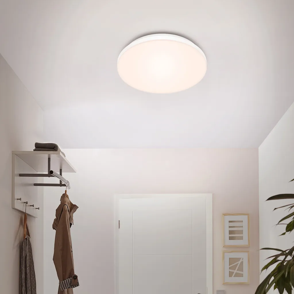 Plafonnier LED Dimmable Rond Aafke 30cm pour un Éclairage Modulable - 9