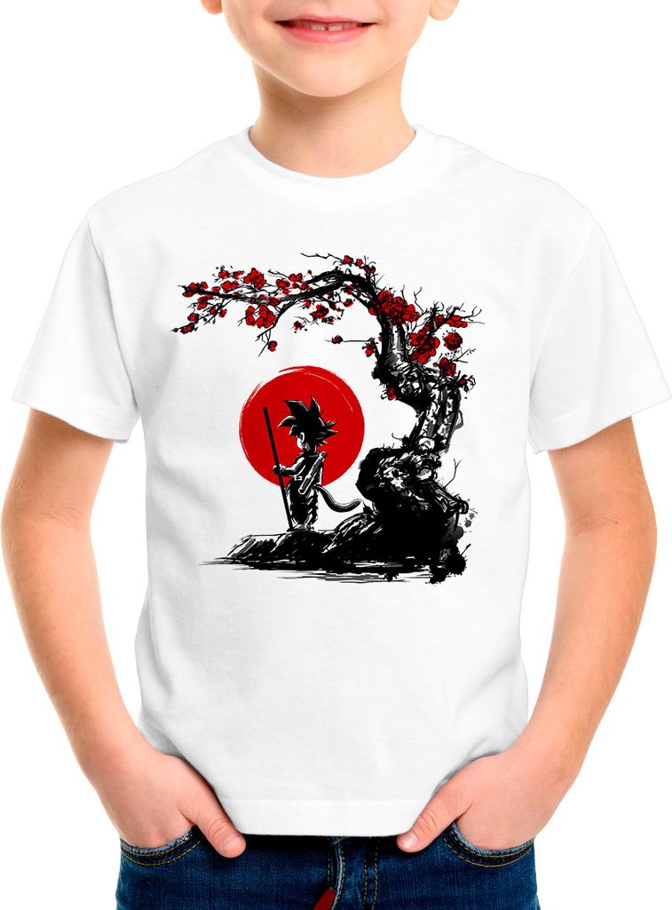 style3 Dragon Sunset Kinder T-Shirt super dragon saiyan z gt