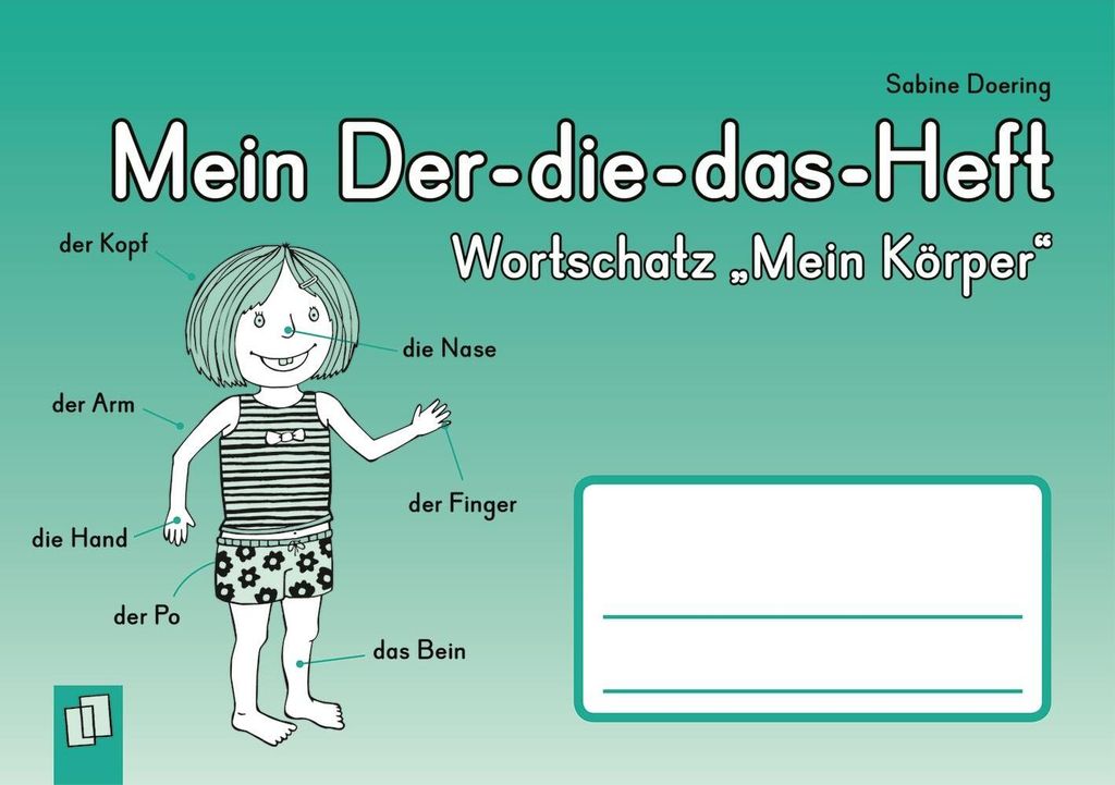 Mein Der-die-das-Heft: Wortschatz "Mein Körper"