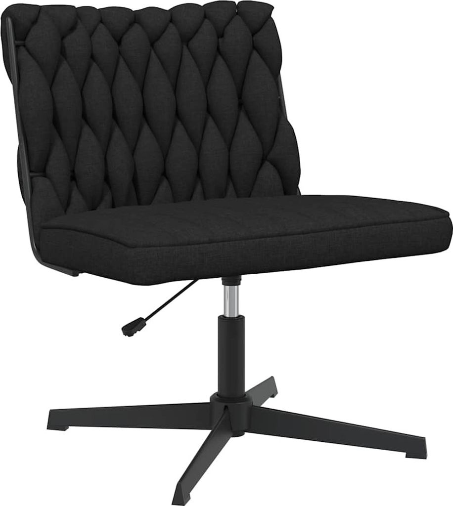 Bürostuhl Drehbar Schwarz Stoff