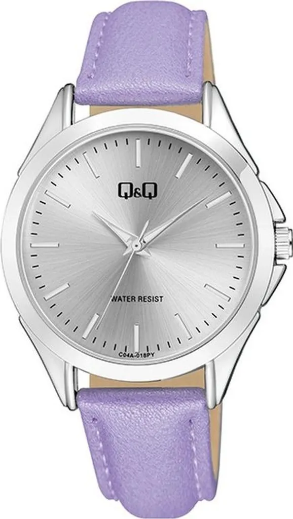 Montre-bracelet Q&Q C04A-018PY Idéale pour le Travail et les Loisirs Chic