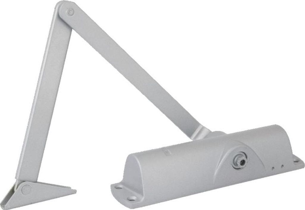 GEZE TS 1000 C Türschließer mit braunem Gestänge EN 2/3/4 (Flügel bis 60 kg, max. Breite 1100 mm)