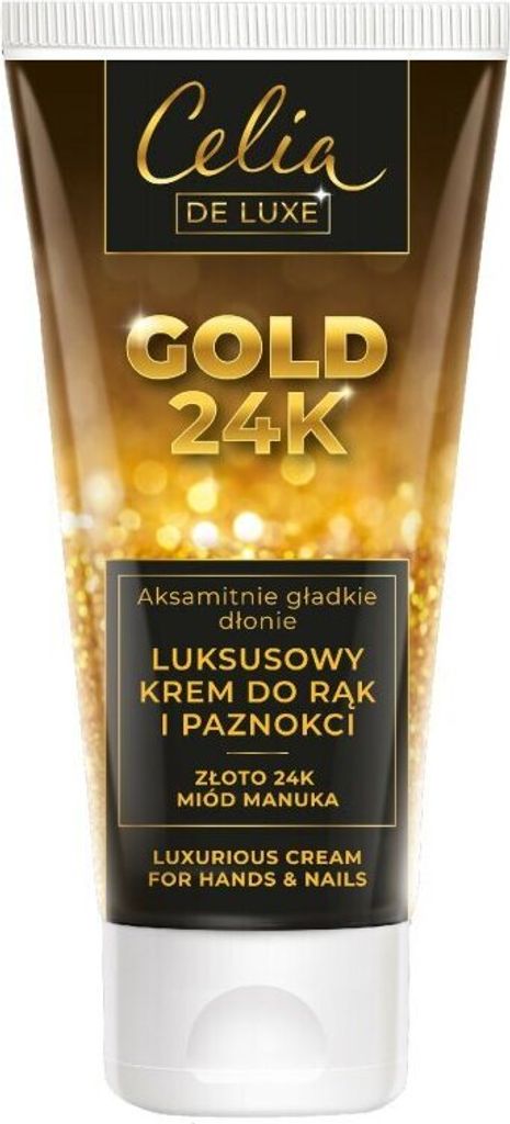 CELIA De Luxe Gold 24K Luxus Hand- und Nagelcreme Manuka Honig 80ml