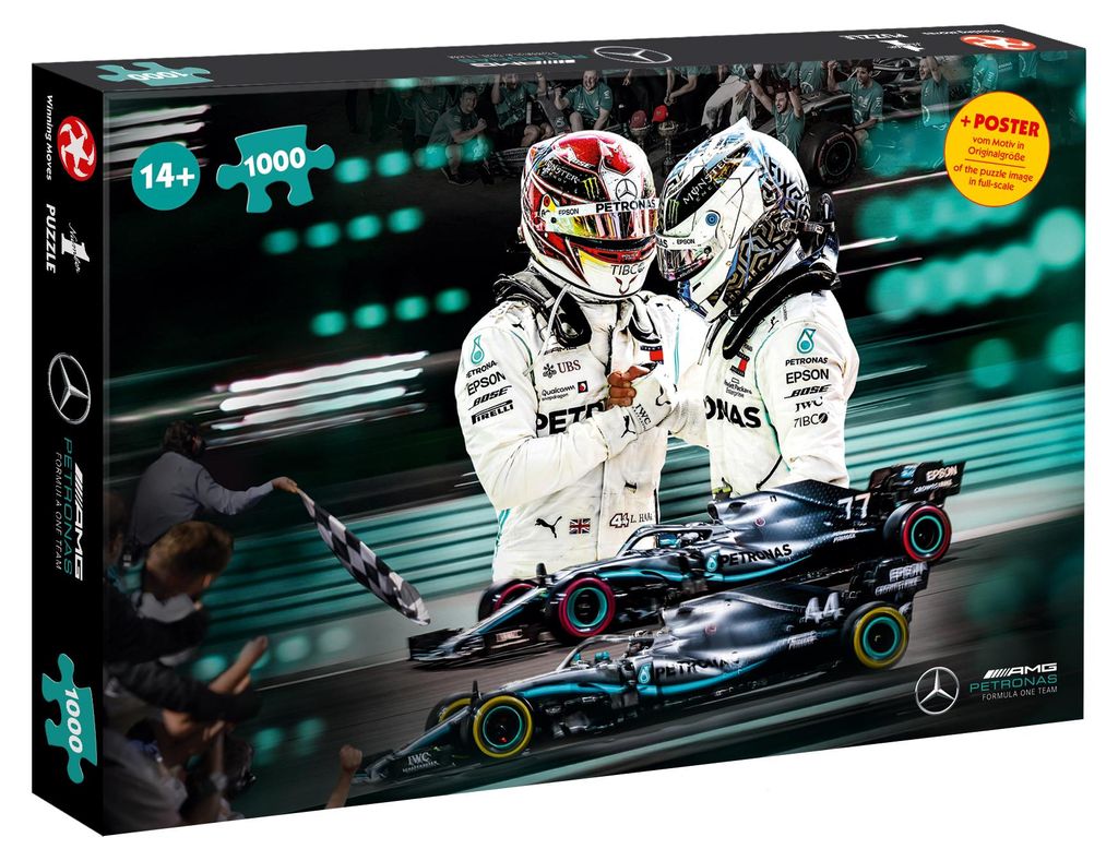 1000-dielna skladačka Mercedes AMG Petronas Motorsport Obrázok produktu 