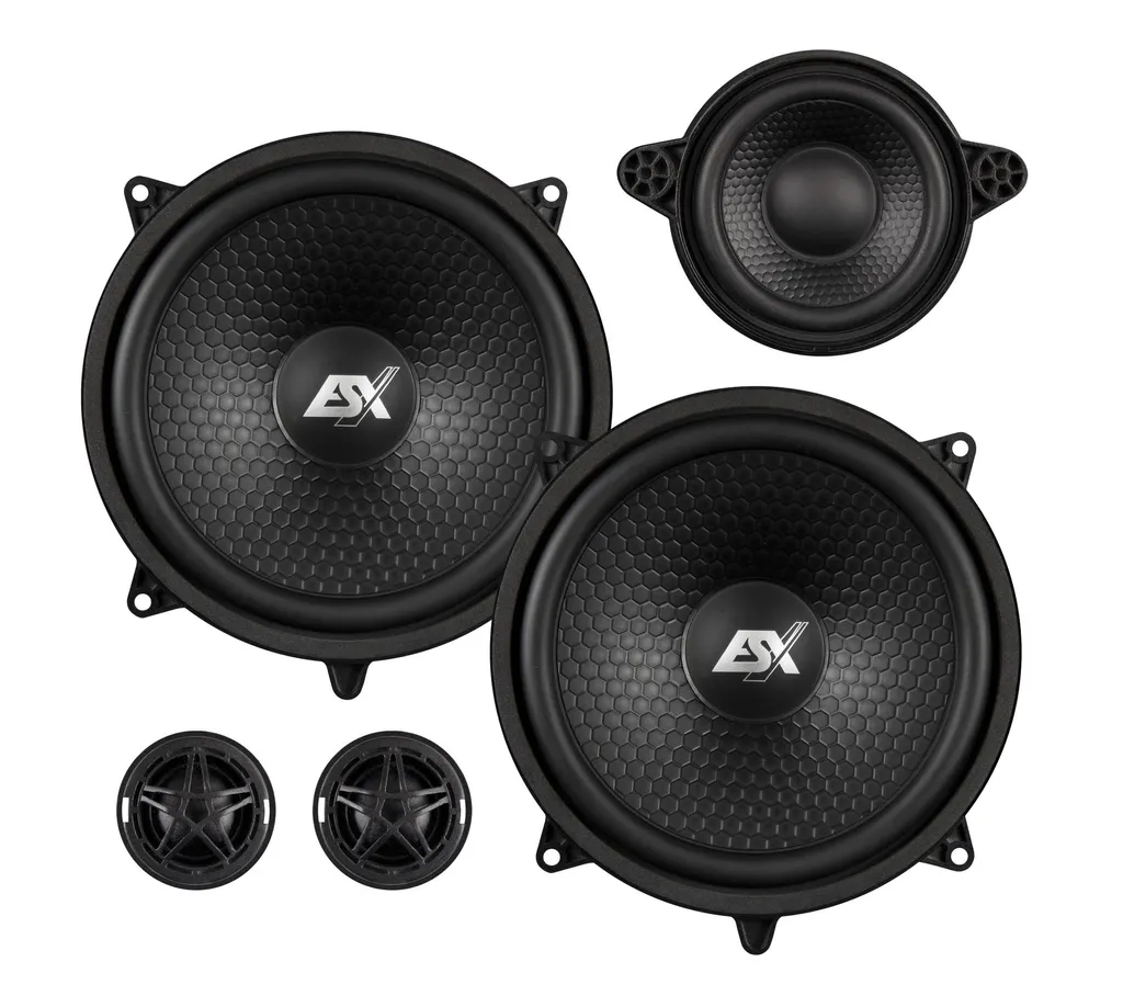 Système ESX QXS6.3C 2 Voies Haute Fidélité pour Mercedes Sprinter Pro