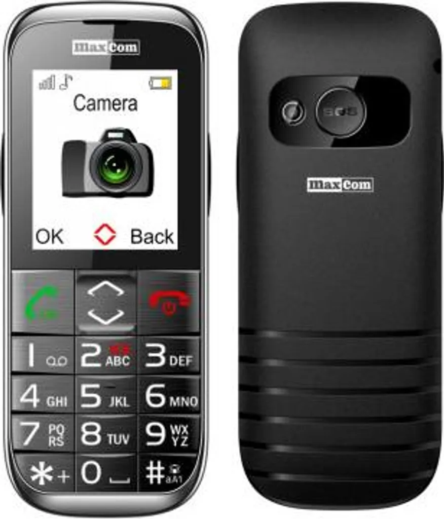 Téléphone portable Maxcom MM720 pour téléphoner simplement en noir - 13