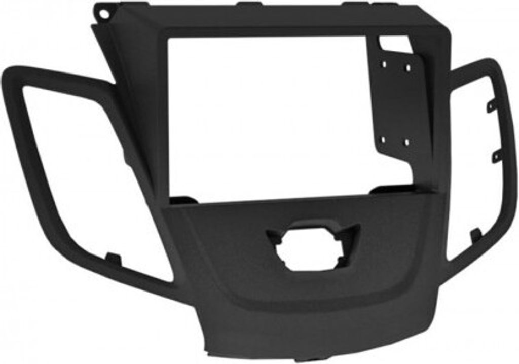 2-DIN Radioblende Ford Fiesta JA8 Vor-Facelift (ohne Display) 2008 - 2013 | schwarz