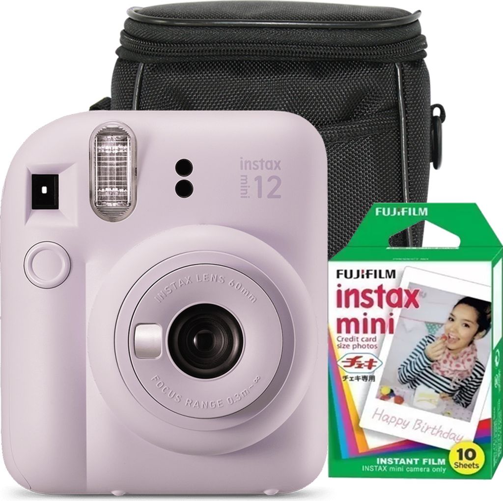 Zestaw aparat natychmiastowy Fujifilm Instax Mini 12, Zdjęcie produktu 