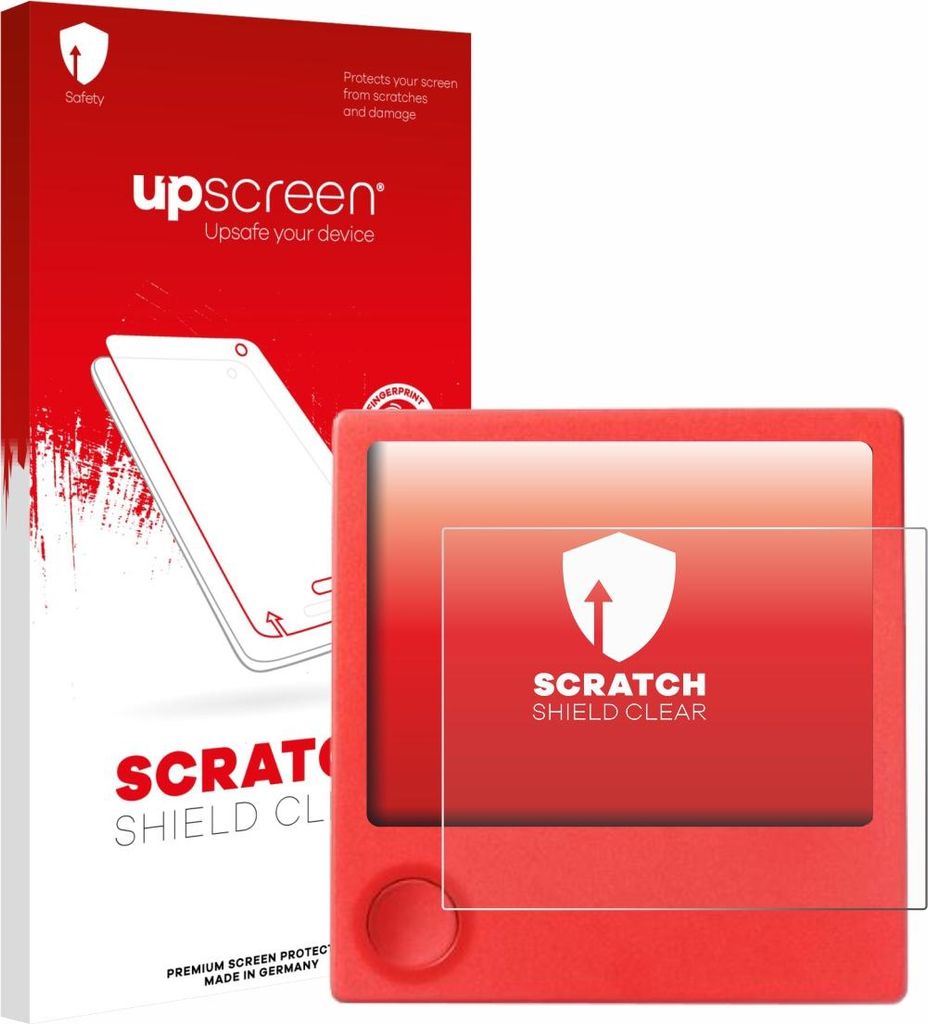 upscreen Schutzfolie für PicPak E-Ink Display Displayschutz Displayschutzfolie Folie Klar Transparent