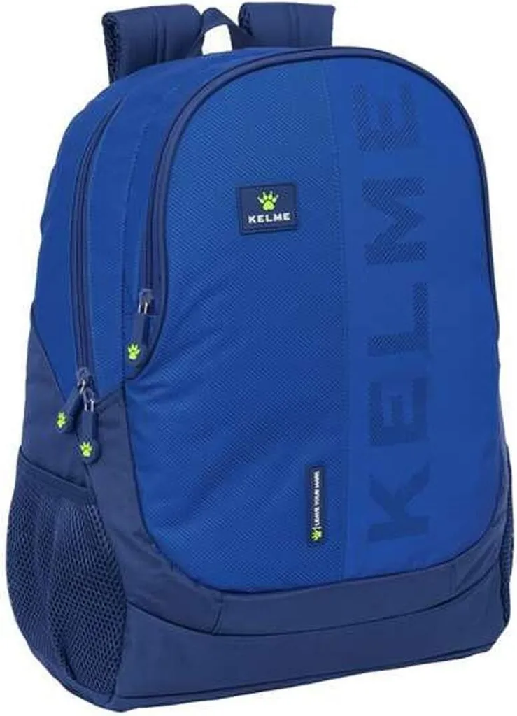 Cartable Kelme Blue Robuste 32x44x16 cm : Fini les Bretelles qui Cassent