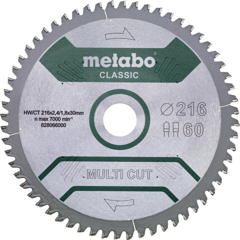 Lama circolare multi taglio classic D216x2.4/1.8xbore30mm Immagine del prodotto 