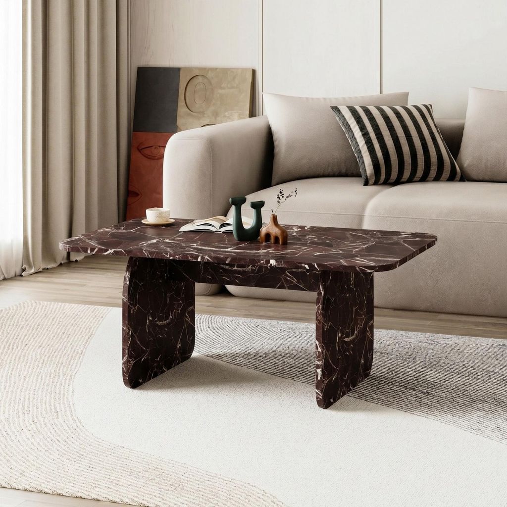Skye Decor, hoogwaardige salontafel (3-delig) - Rosso Productafbeelding 