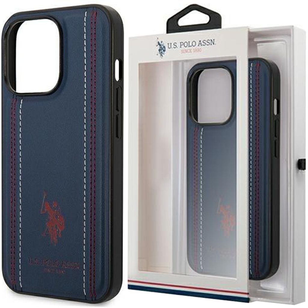 US Polo USHCP14LPFAV iPhone 14 Pro 6,1  Marine/Marineblau Produktbild 