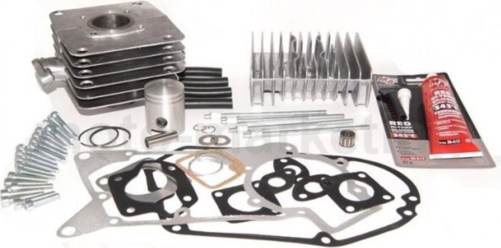 50 CCM Zylinder KIT Kopf KOMPLETT KOLBEN NADELLAGER für Simson S 51 Enduro SR 50 Zylinderkit