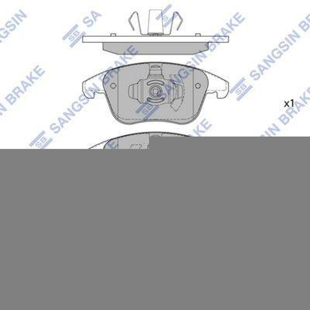 Hi-Q Bremsbeläge Satz Vorne Bremsklötze für FORD Mondeo V Kombi (CF) SP4021