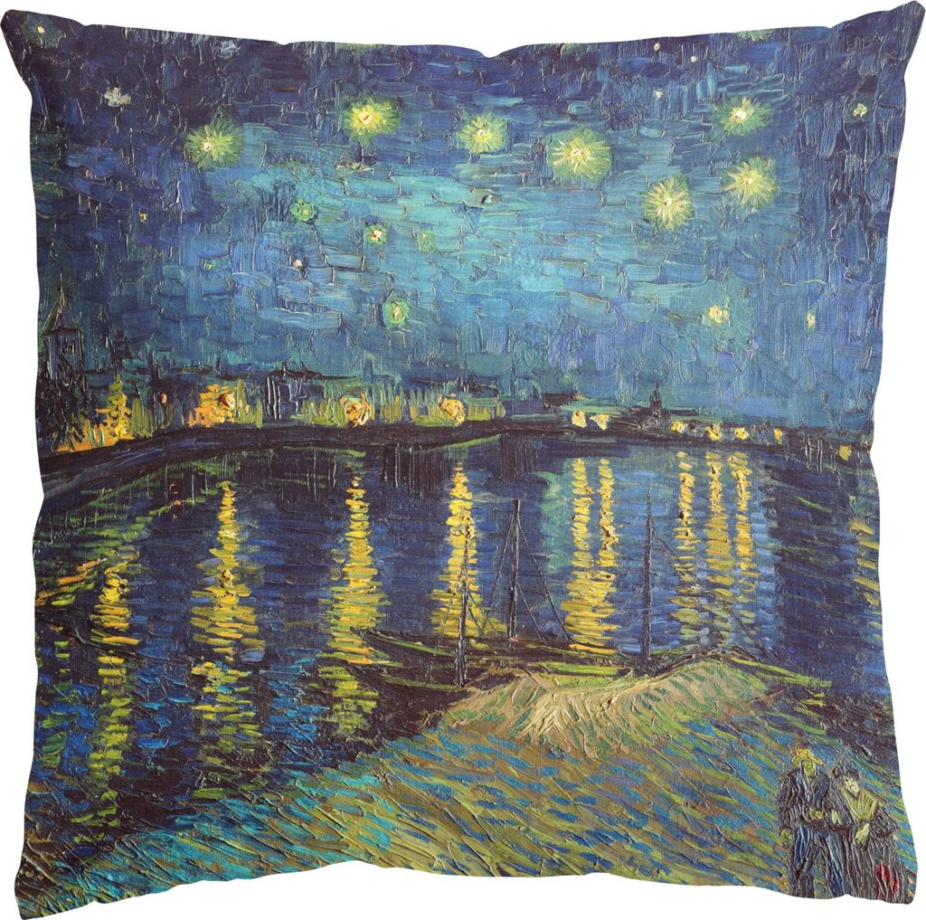 Dekokissen Himmel draußen / Outdoor Zierkissen waschbar Design blau Sofakissen ohne Füllung