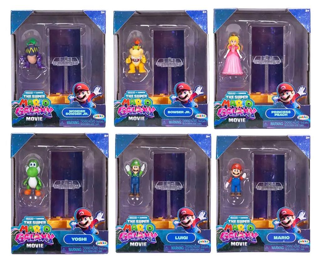 Jakks Pacific Super Mario Galaxy Movie Super Figur Produktbild 