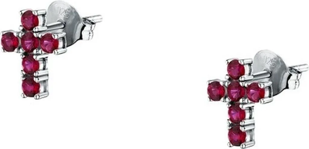 Boucles d'oreilles Morellato SAIW220 Rose pour Femme en Acier Inoxydable