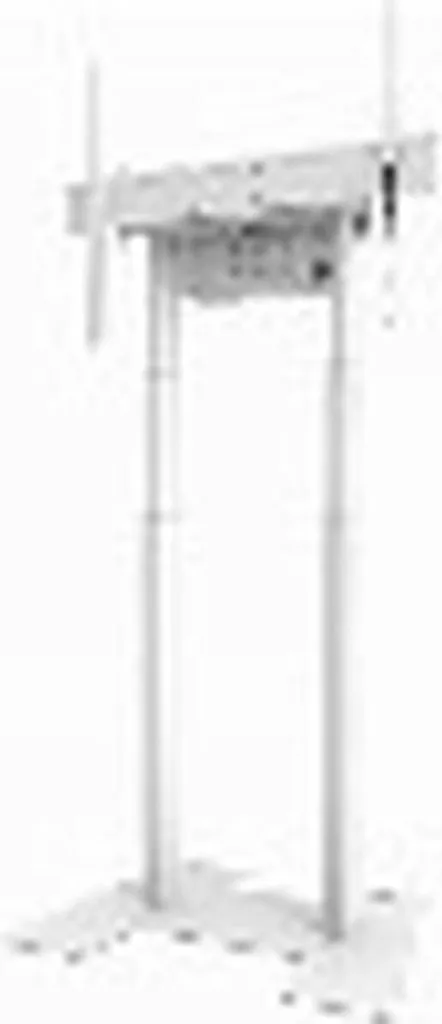 Plaque de sol Neomounts BOS blanc base de support pour borne de sol TV