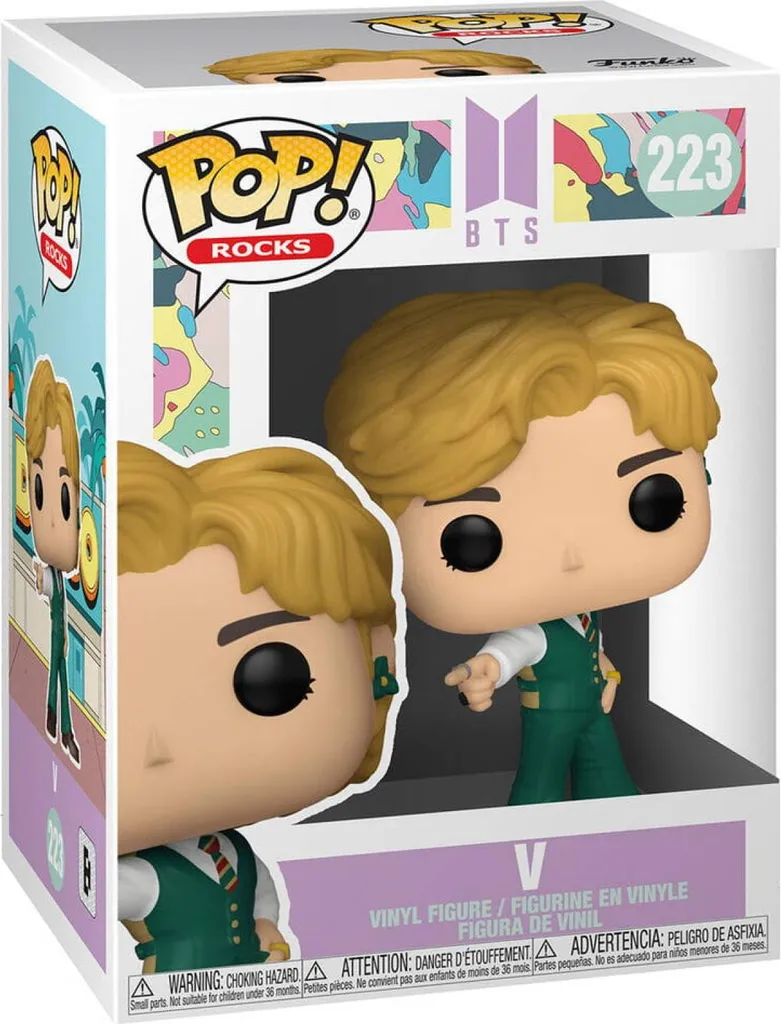 Figurine Funko Pop! BTS Dynamite V n°222 vinyle objet de collection - 3
