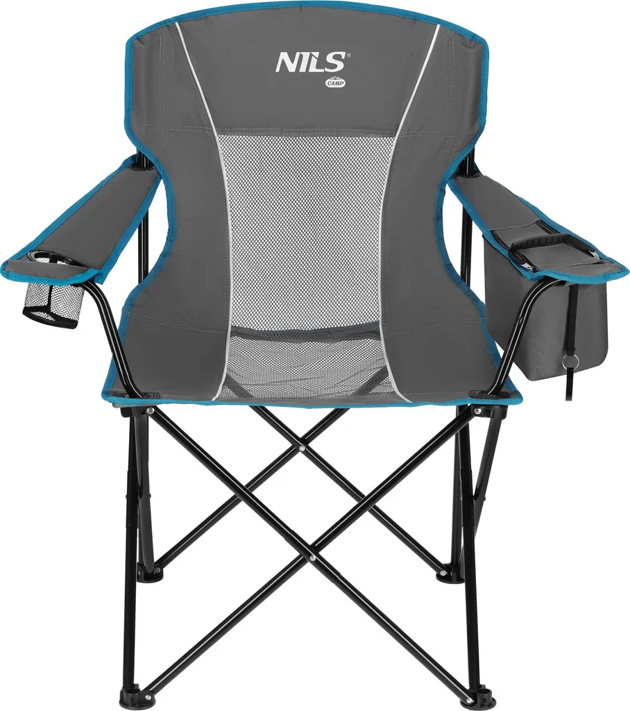 Chaise de randonnée ultra compacte NC3706 - Structure légère en acier gris