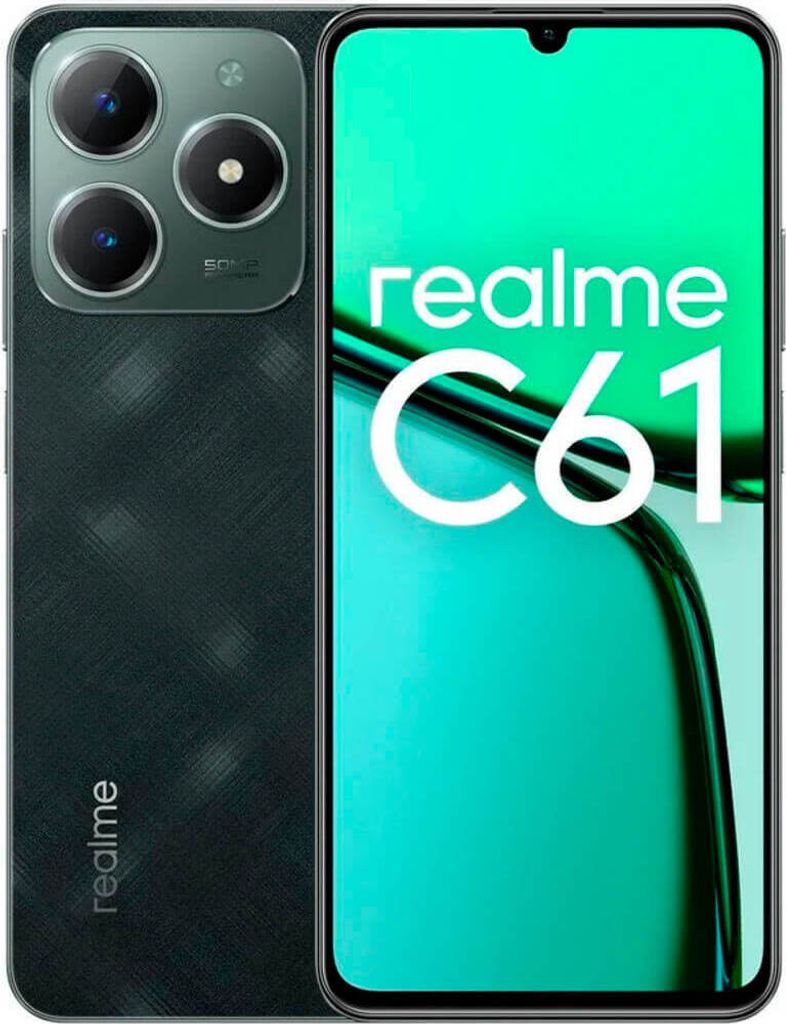Realme C61 4G 256GB/6GB Dual Sim Grün Produktbild