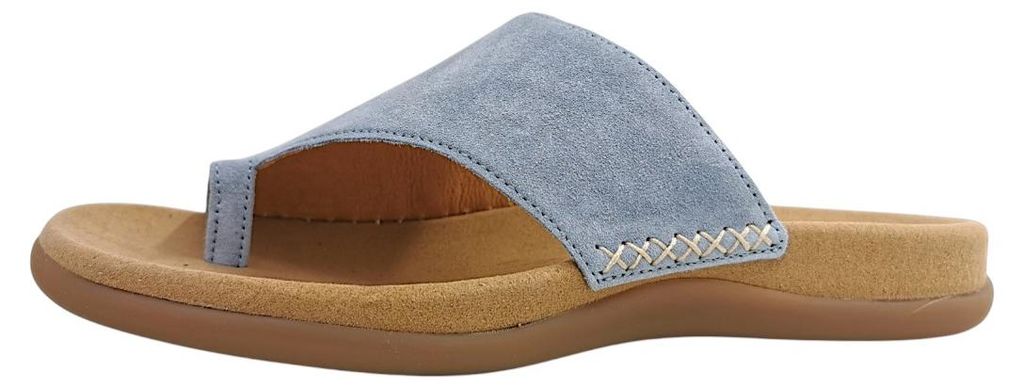 Gabor: Scarpe da donna, pantofole, sandali, blu, casual Immagine del prodotto 