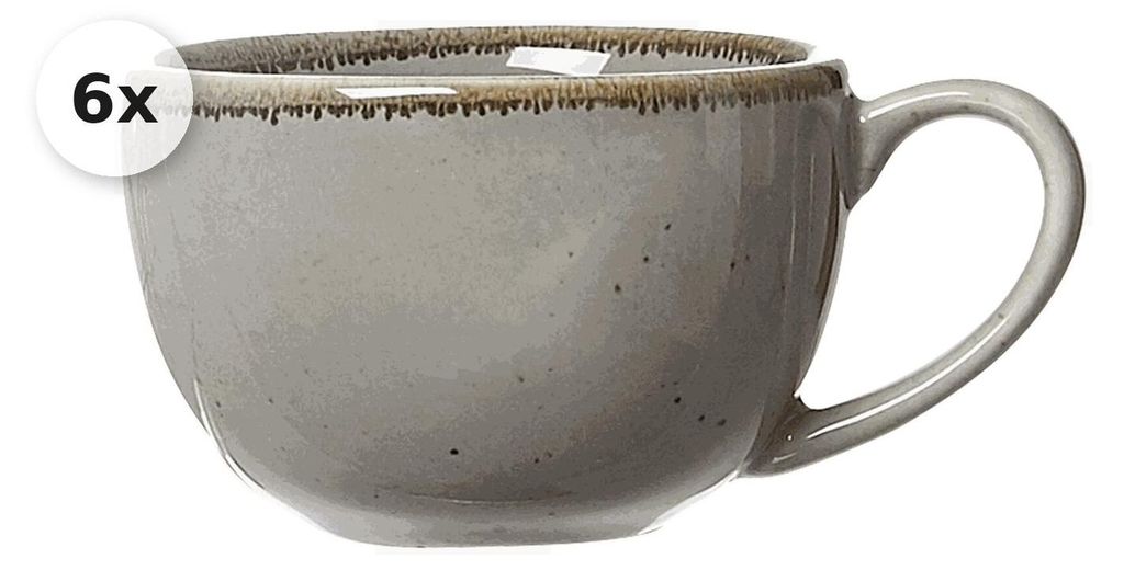 Espressotasse 100ml 6er Set Taste taupe Produktbild 