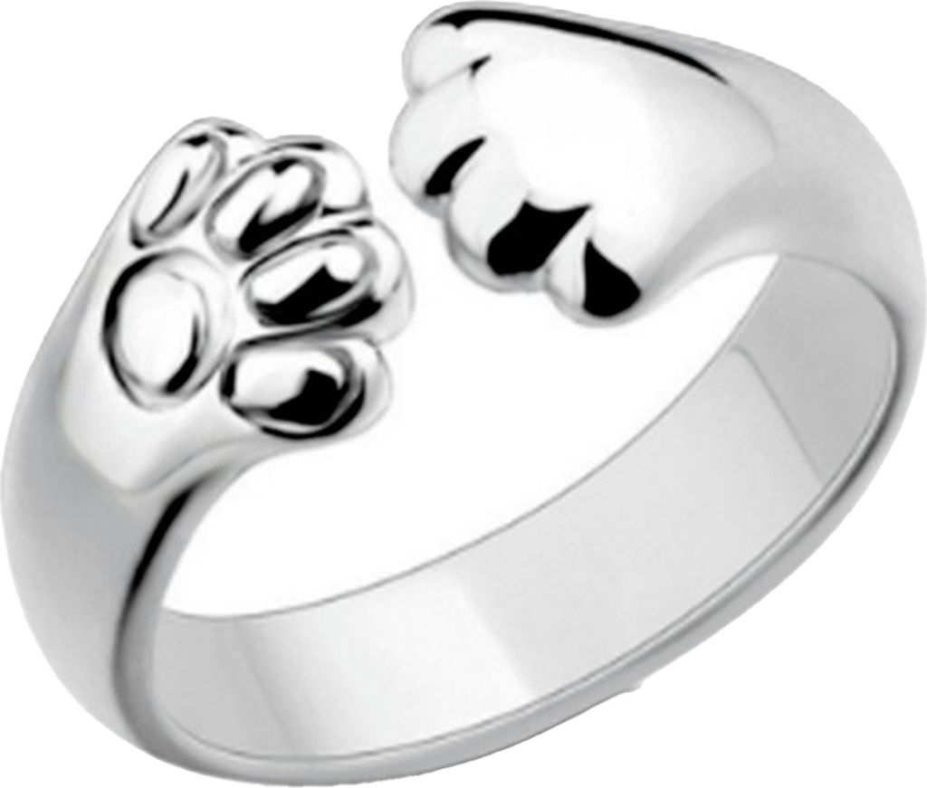 Fingerring, Pfotenöffnungsschmuck, verstellbarer heller Produktbild 