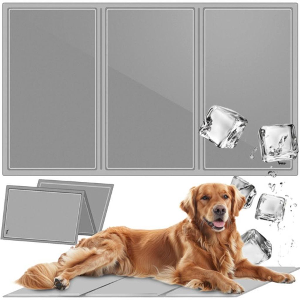 Purlov 25531 Kühlmatte für Hunde oder Katzen, 90 x 50 cm, Produktbild 