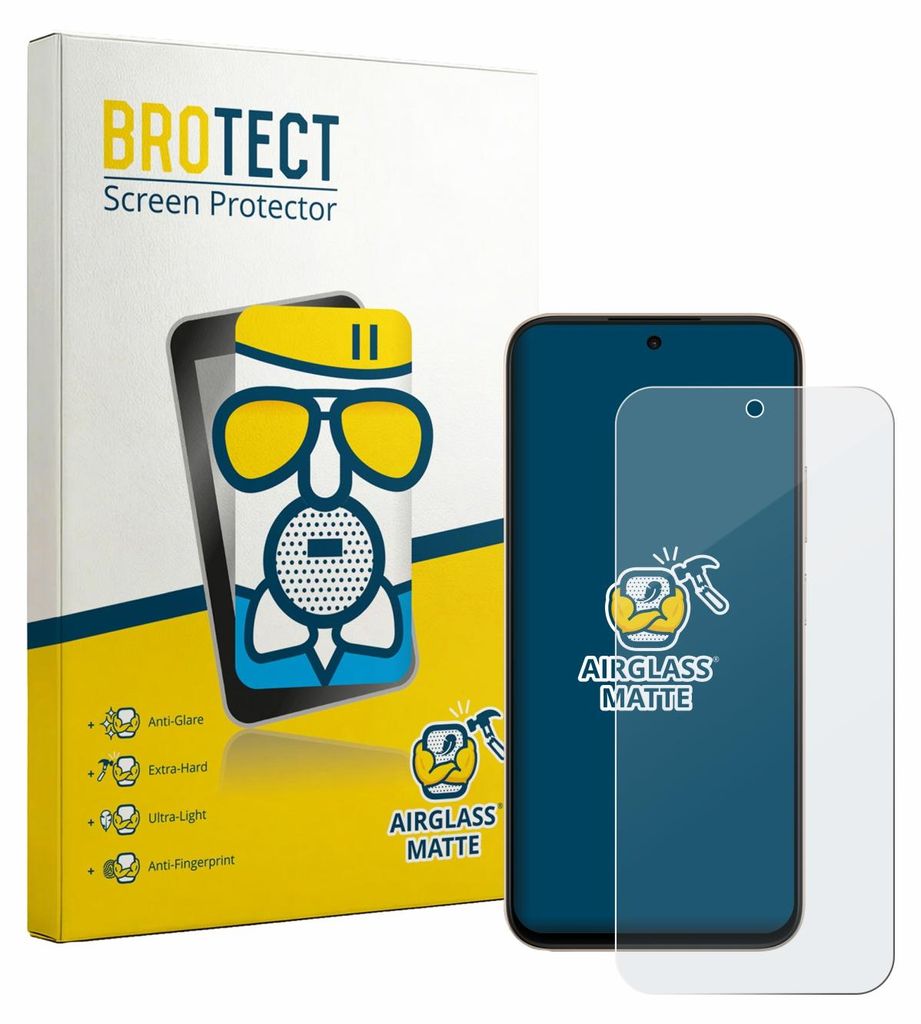 BROTECT Entspiegelungs Schutzglas für Oppo A6t 4G Schutzfolie Panzer Folie Glas Display Schutz matt