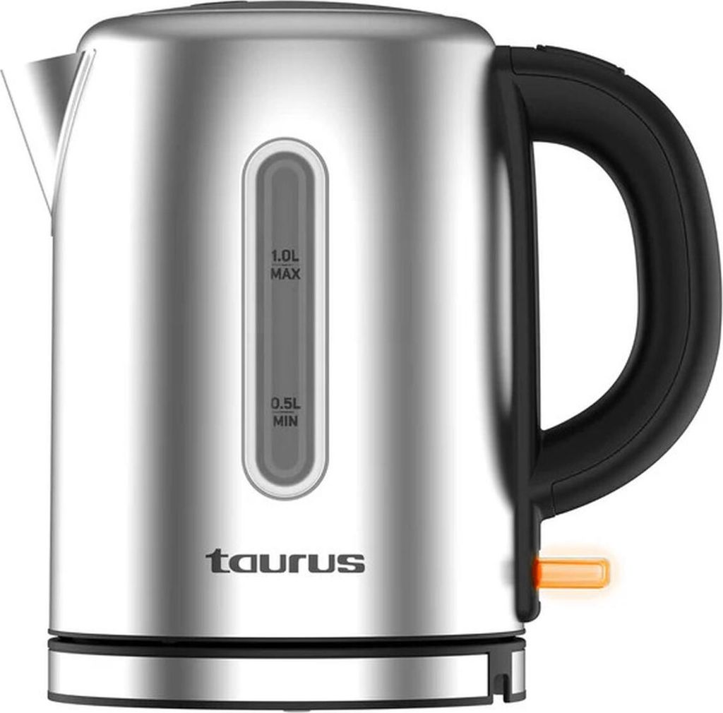 Taurus Selene Compact, 1 l, 2400 W, Schwarz, Silber, Edelstahl, Drahtlos, Filterung