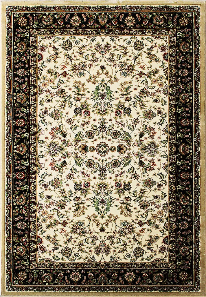 Tapis de salon 200x400 CAMBRIA 2 crème - Facile à nettoyer et durable