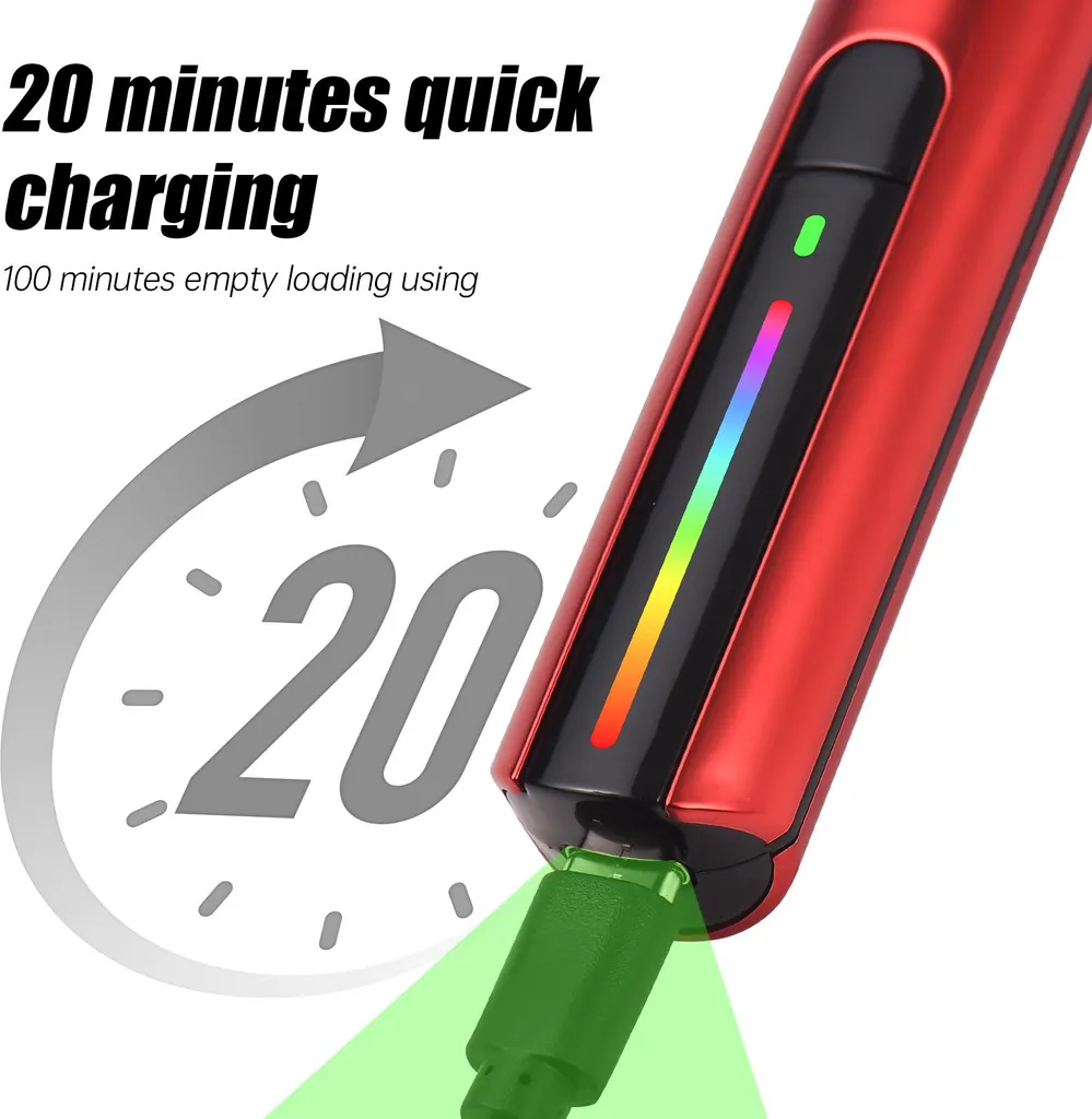 Ponceuse à guichet pour angles difficiles 8 têtes USB et 12 abrasifs - 4