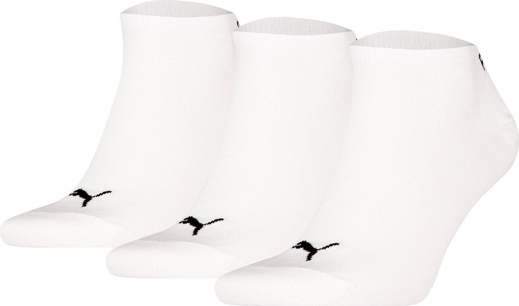 Uni Sneaker schlicht 3er-Pack – Weiß – 43-46 Produktbild 