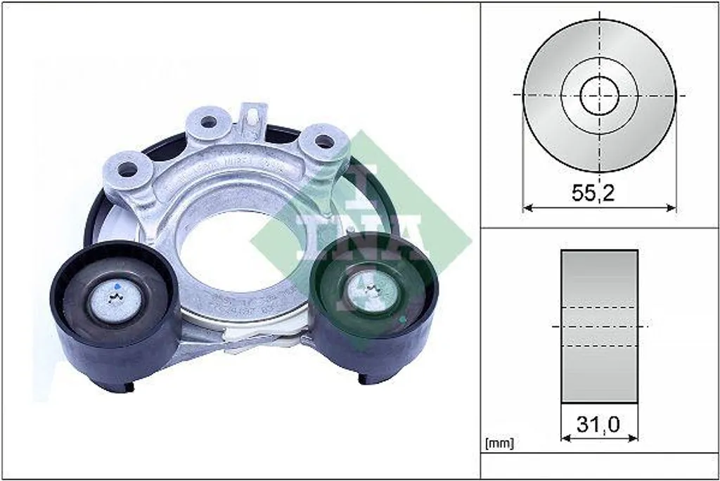 Tendeur de courroie pour BMW X1 et Mini Countryman - Réparation OE