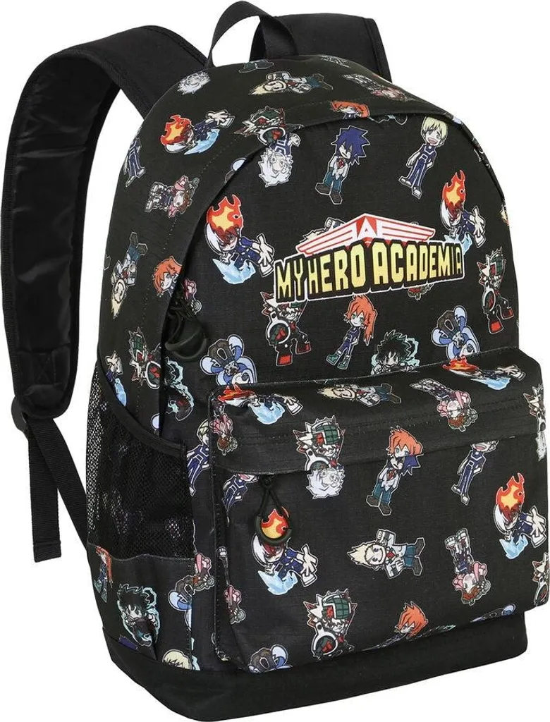 Sac à dos My Hero Academia 44cm idéal pour cahiers A4 et fournitures