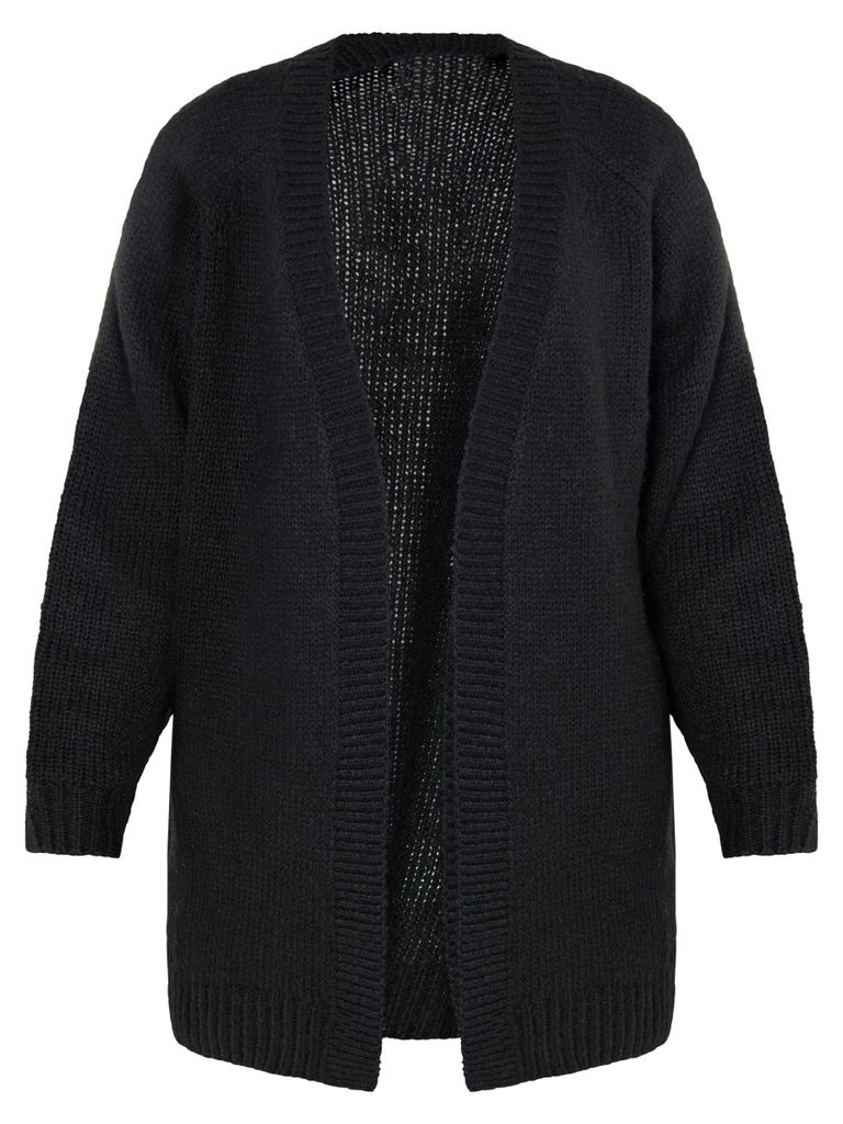 Ennia damen strickjacke - schwarz, XL