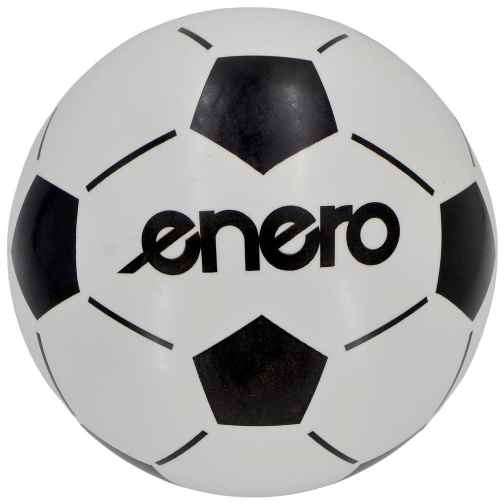 ENERO Vinyl Fussball Ladybug Soccer Weiss Schwarz 21 cm 85 g Kinderball