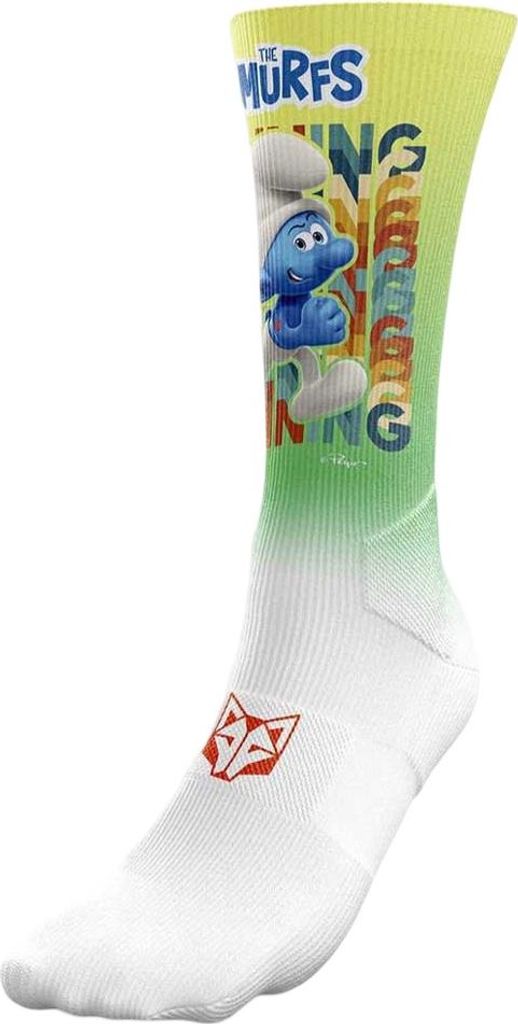 Otso Smurfs Running Socken Grün,Weiß EU 35-38 Mann Grün,Weiß EU 35-38