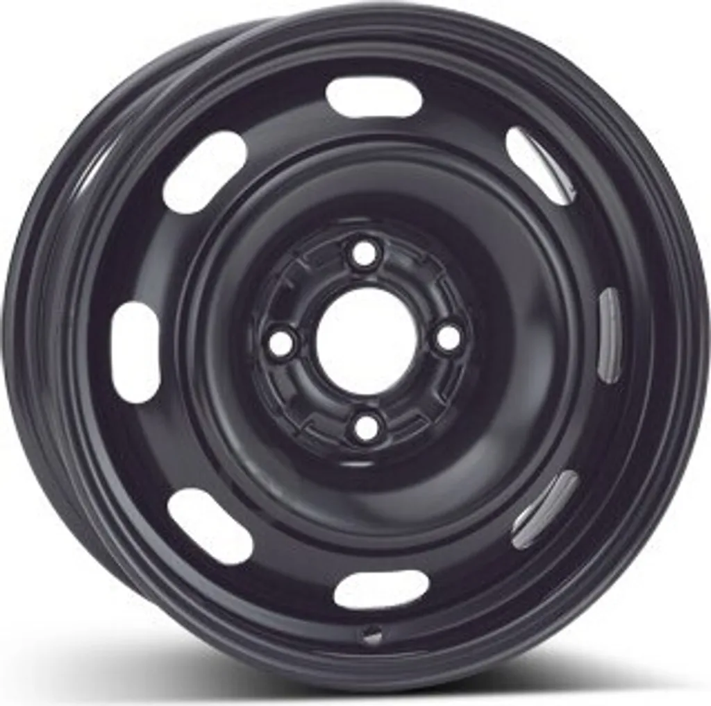 Jante en fer ALCAR ACCIAIO 8690 6x15 4x108 ET27 Noir pour Auto