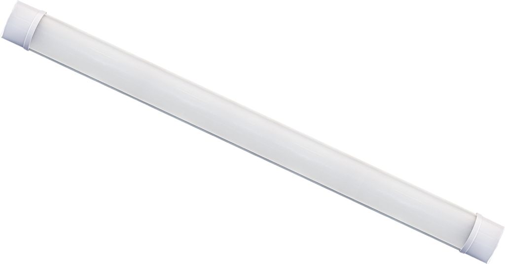 LED Deckenlampe IP42 Weiß länglich neutralweißes Licht 4100 K 3240 lm Deckenleuchte