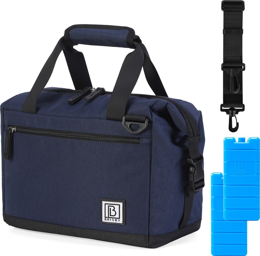Brisby 4-lagige isolierte Kühltasche - Lunchtasche 12 Liter Produktbild 