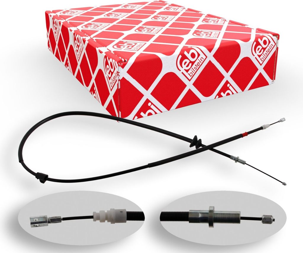 FEBI BILSTEIN Handbremsseil Seilzug Feststellbremse für VOLVO V70 I (875, 876) Hinten Links Hinten Rechts 33159