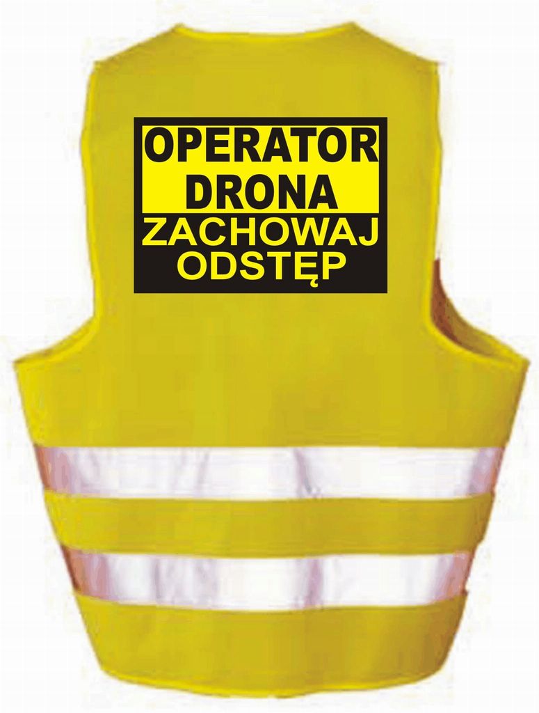 DRONE OPERATOR reflektierende Warnweste