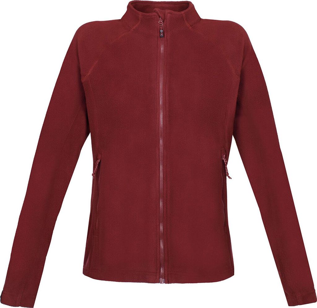 Rock Experience Sandy Ledge Mock Neck Fleece Mit Durchgehendem Reißverschluss Rot M Frau Rot M