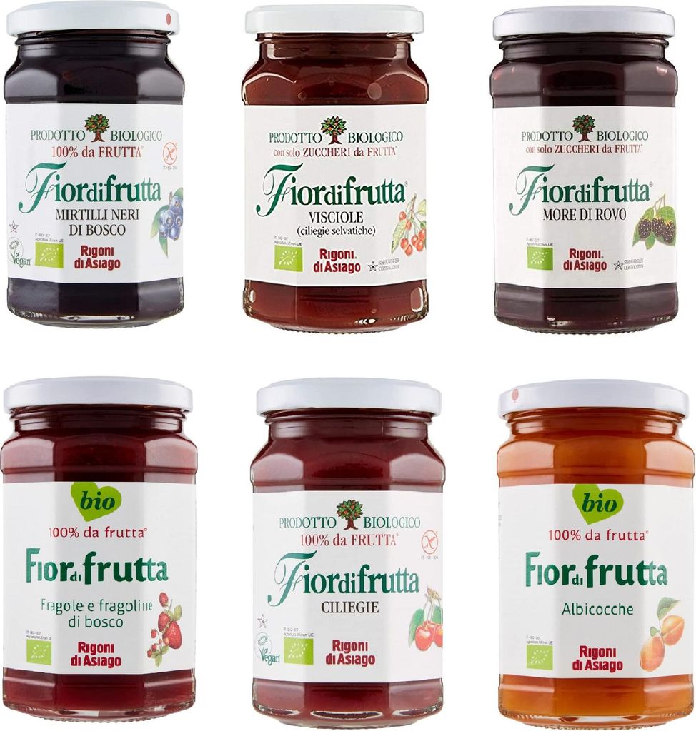 Testpaket Rigoni di Asiago Fiordifrutta  Brotaufstriche Produktbild 